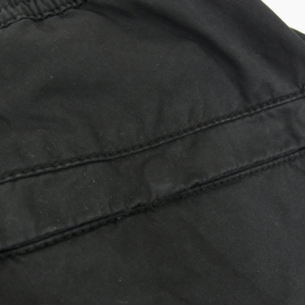 STONE ISLAND ストーンアイランド 25SS K2S153100031 S0010 SUPIMA COTTON TWILL STRETCH TC コットン ツイル カーゴ パンツ ブラック系 33【中古】