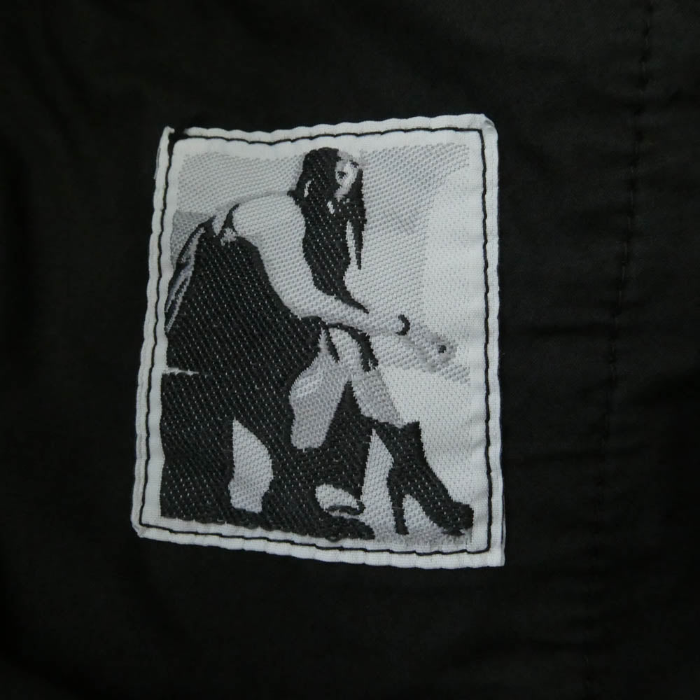 Rick Owens リックオウエンス 25AW DU02E7398-CFL DRKSHDW ダークシャドウ CFL素材 DOUBLE CARGO JUMBO BELAS ダブルカーゴ ジャンボベラ パンツ ブラック系 S【中古】