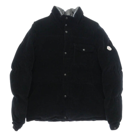 MONCLER モンクレール 25AW K20911A00197 SERRANT Corduroy Short Down Jacket セラン コーデュロイ ダウン ジャケット ブラック系 3【中古】