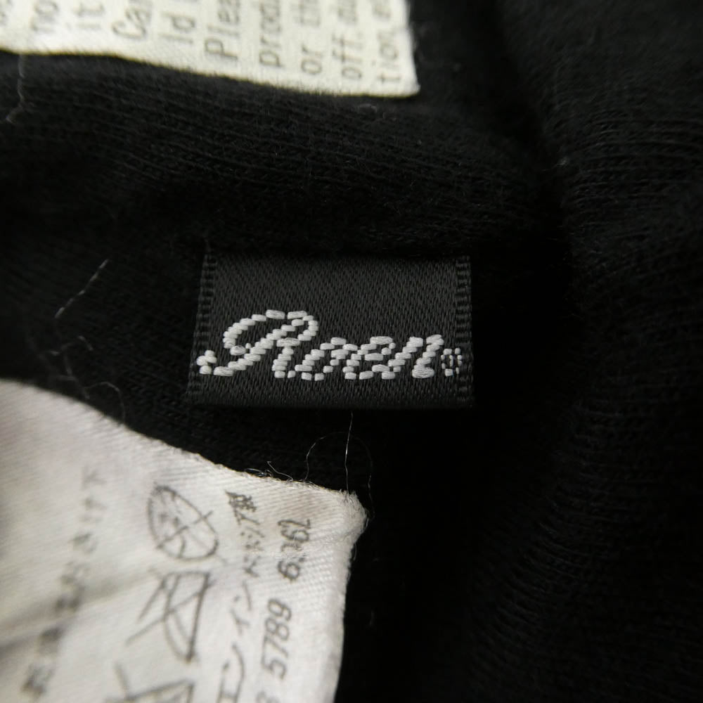 ROEN ロエン スカルビーズ スワロフスキー ニットキャップ ニット帽 ブラック系【中古】