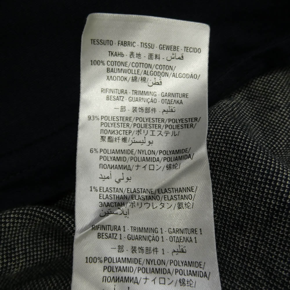 GUCCI グッチ 496919-X9V05 GG Jacquard Cotton Jacket GG ジャガード サイドライン トラック ジャケット ネイビー系 M【中古】