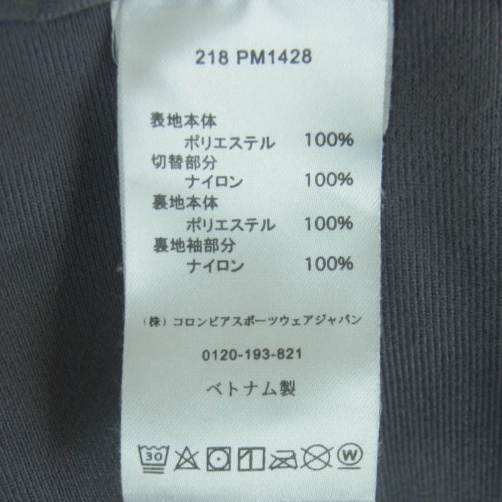 Columbia コロンビア 218 PM1428 ELMONT RIVER FULL ZIP JACKET フリース ベルモントリバー フルジップ ジャケット ブルー系 ブラック系 M【中古】