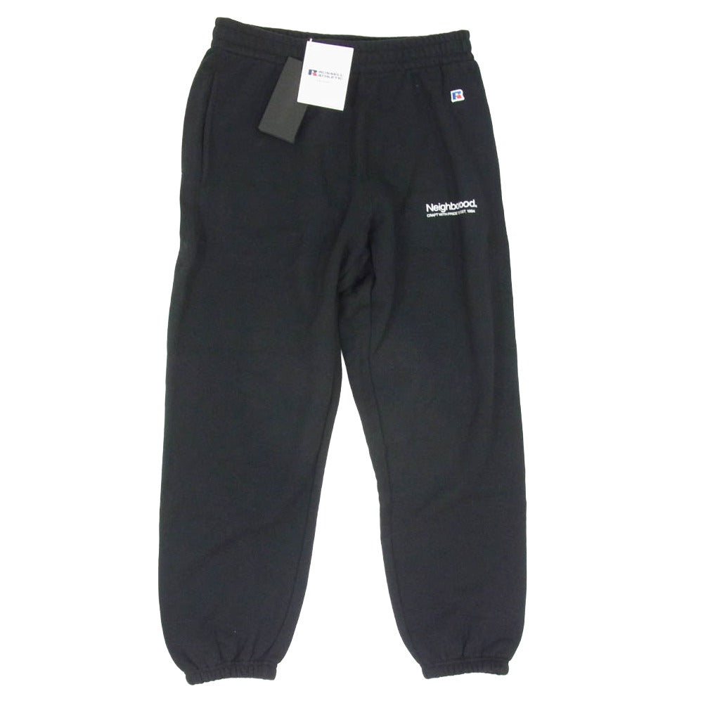 NEIGHBORHOOD ネイバーフッド RUSSELL ATHLETIC ラッセルアスレチック RC-24240NB × RUSSELL ATHLETIC ラッセルアスレティック スウェット パンツ ブラック系 L【中古】