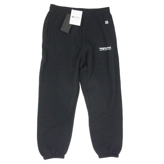 NEIGHBORHOOD ネイバーフッド RUSSELL ATHLETIC ラッセルアスレチック RC-24240NB × RUSSELL ATHLETIC ラッセルアスレティック スウェット パンツ ブラック系 L【中古】