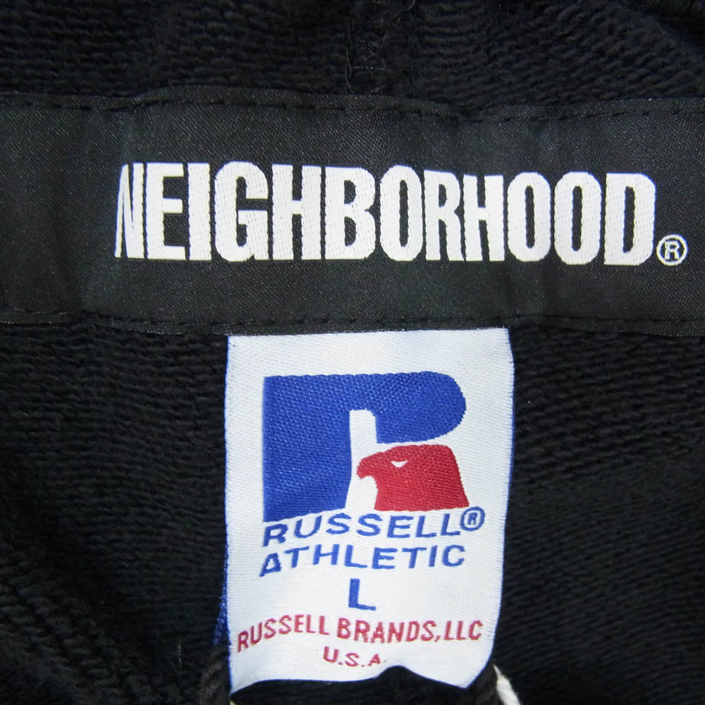 NEIGHBORHOOD ネイバーフッド RUSSELL ATHLETIC ラッセルアスレチック RC-24240NB × RUSSELL ATHLETIC ラッセルアスレティック スウェット パンツ ブラック系 L【中古】