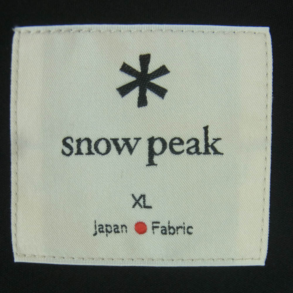 WIND AND SEA ウィンダンシー snowpeak スノーピーク 25AW WAS-JK-25AU701 WDS Flexible Insulated Cardigan 中綿 カーディガン ジャケット ブラック系 XL【新古品】【未使用】【中古】