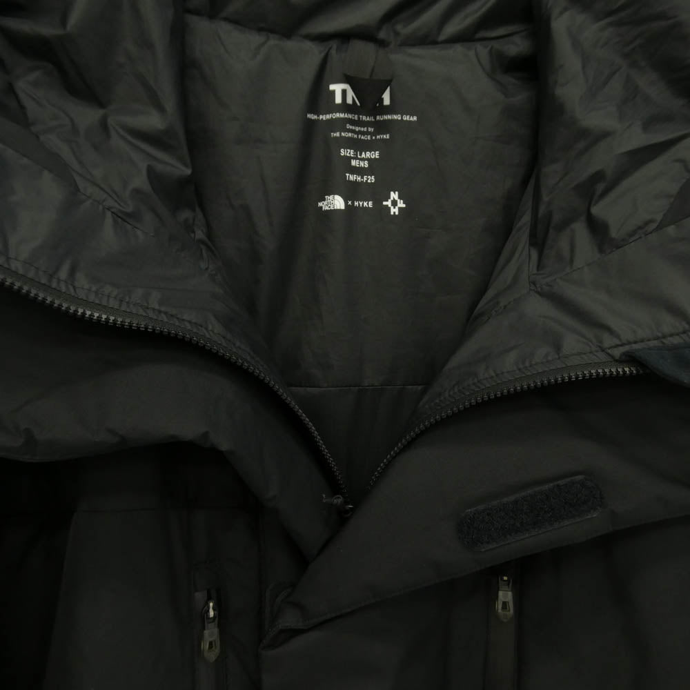 HYKE ハイク THE NORTH FACE ノースフェイス NY255HK GTX GORE-TEX ゴアテックス Insulation Trail Jacket 中綿 インサレーション トレイル ジャケット ブラック系 L【中古】
