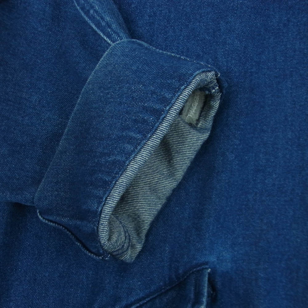 DESCENDANT ディセンダント 20SS CRICKET DENIM JACKET デニム モッズ コート ジャケット インディゴブルー系 1【中古】