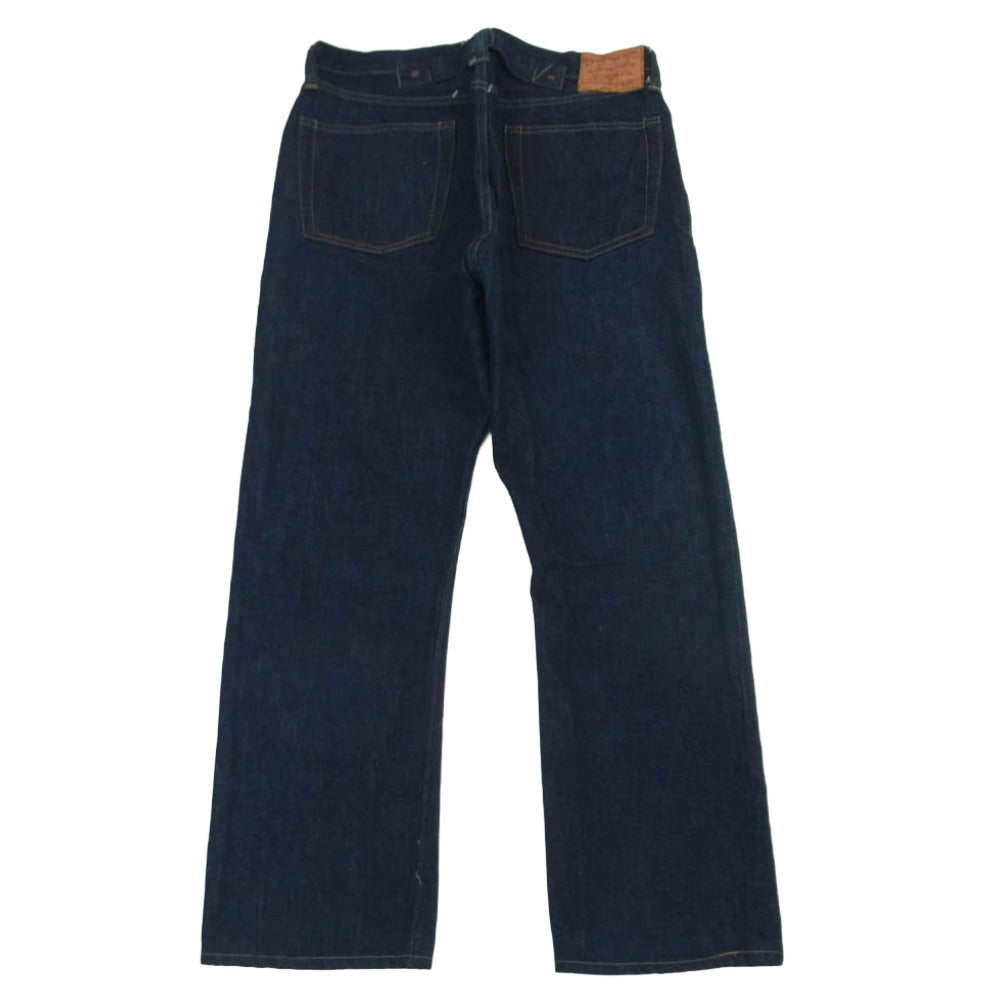 SUGAR CANE シュガーケーン SC49005 14.25oz. BLUE DENIM WAIST OVERALLS 1942 MODEL シンチバック デニム パンツ インディゴブルー系 W32 L34【中古】
