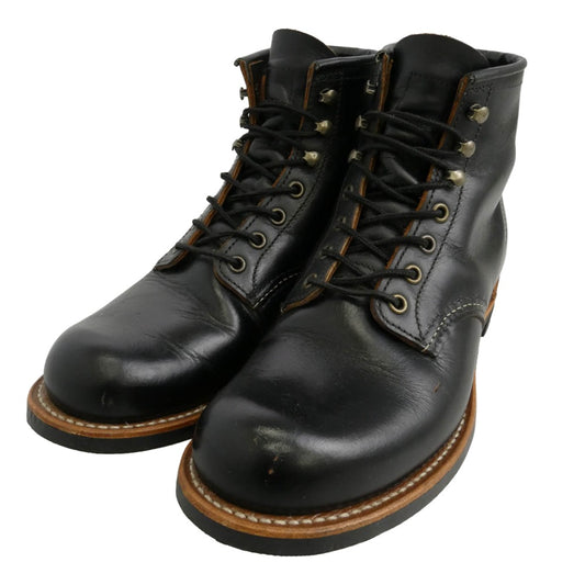 RED WING レッドウィング 3345 BLACKSMITH ブラックスミス 茶芯 レザー ブーツ ブラック系 26cm【中古】
