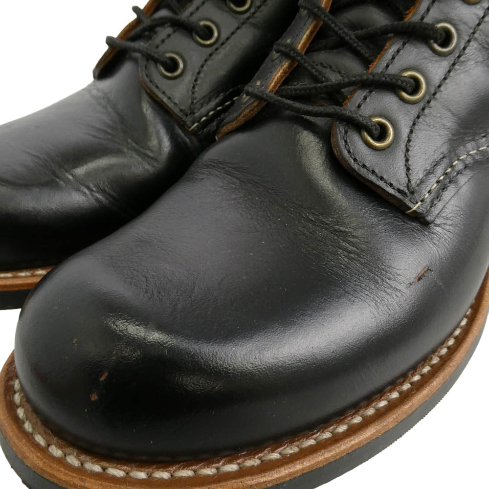 RED WING レッドウィング 3345 BLACKSMITH ブラックスミス 茶芯 レザー ブーツ ブラック系 26cm【中古】