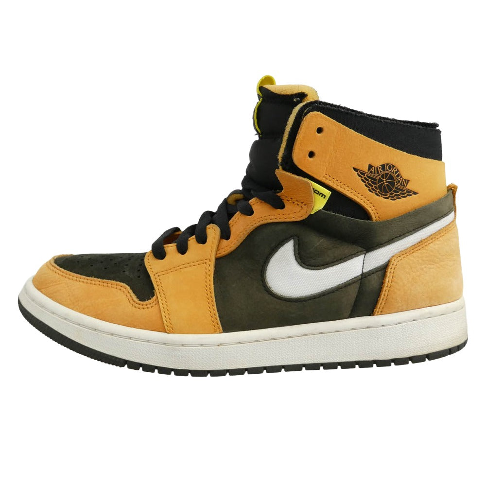 NIKE ナイキ CT0978-002 Air Jordan 1 High Zoom Monarch Orange エアジョーダン1 ハイ ズーム モナークオレンジ スニーカー オレンジ系 ブラック系 27.5cm【中古】