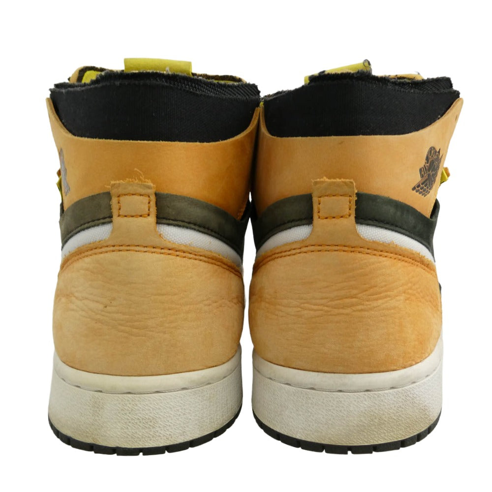 NIKE ナイキ CT0978-002 Air Jordan 1 High Zoom Monarch Orange エアジョーダン1 ハイ ズーム モナークオレンジ スニーカー オレンジ系 ブラック系 27.5cm【中古】