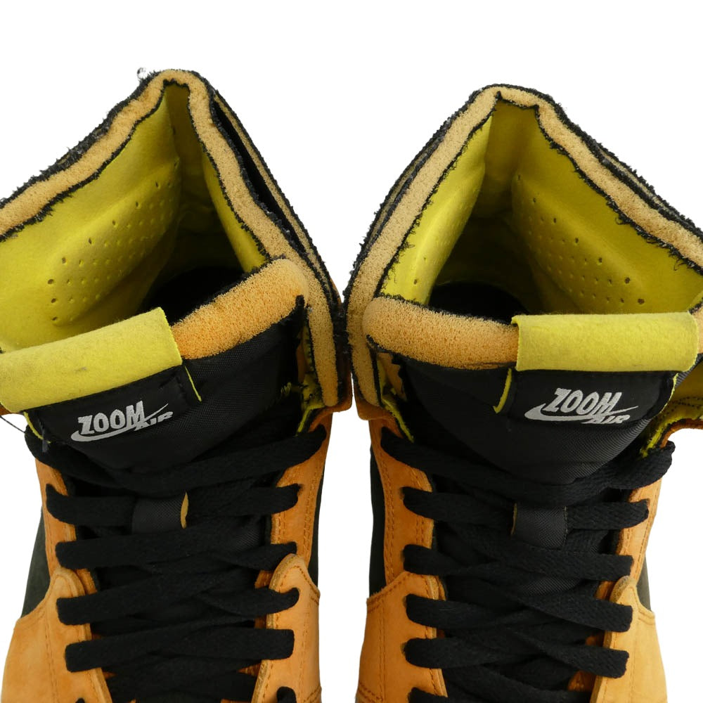 NIKE ナイキ CT0978-002 Air Jordan 1 High Zoom Monarch Orange エアジョーダン1 ハイ ズーム モナークオレンジ スニーカー オレンジ系 ブラック系 27.5cm【中古】