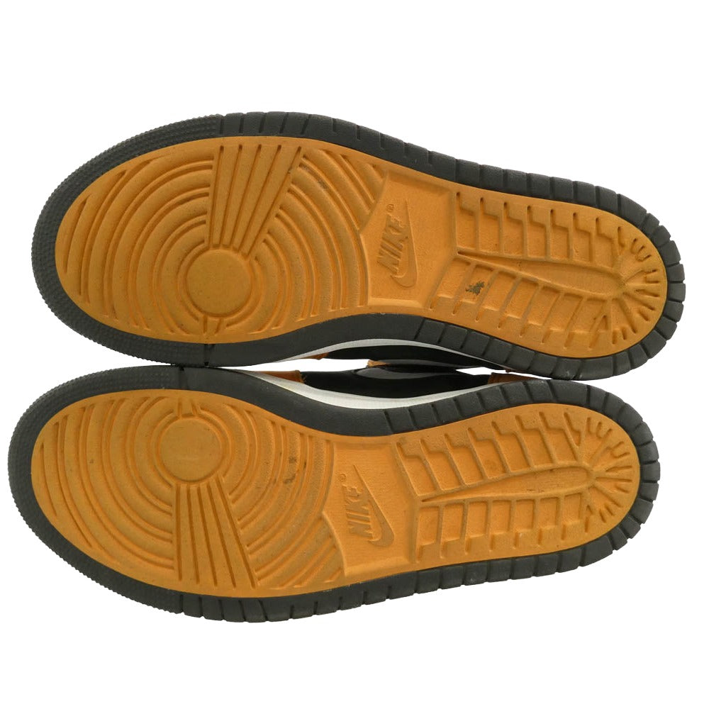NIKE ナイキ CT0978-002 Air Jordan 1 High Zoom Monarch Orange エアジョーダン1 ハイ ズーム モナークオレンジ スニーカー オレンジ系 ブラック系 27.5cm【中古】