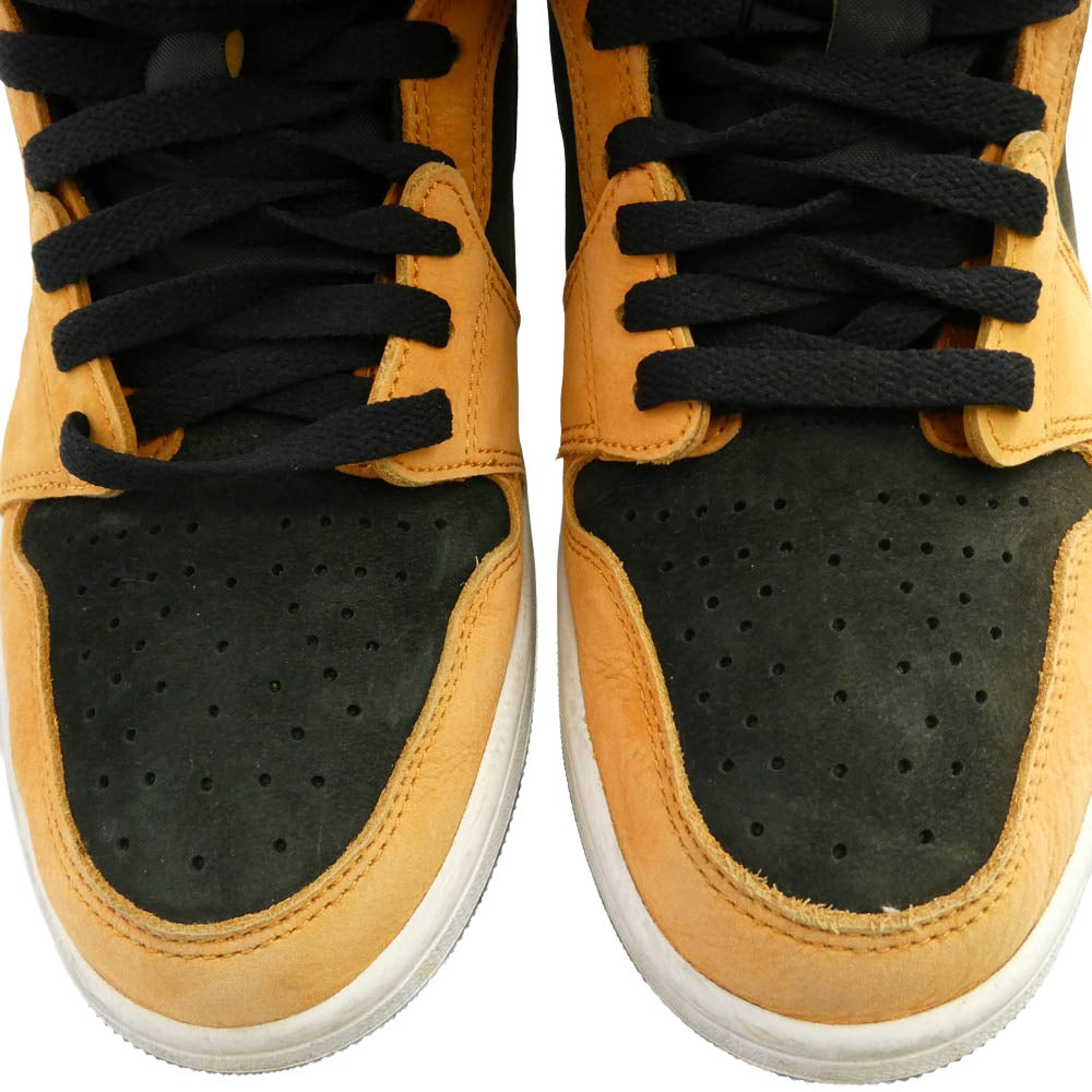 NIKE ナイキ CT0978-002 Air Jordan 1 High Zoom Monarch Orange エアジョーダン1 ハイ ズーム モナークオレンジ スニーカー オレンジ系 ブラック系 27.5cm【中古】