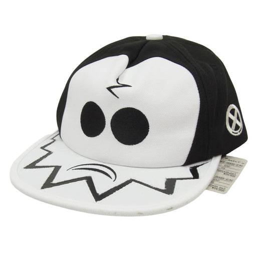 SAINT MICHAEL セントマイケル BOUNTY HUNTER バウンティーハンター 26SS SM-MK8-0000-C36 x BOUNTY HUNTER バウンティーハンター BH_CAP SKULL-KUN 刺繍 キャップ スナップバック 帽子 ブラック系【極上美品】【中古】