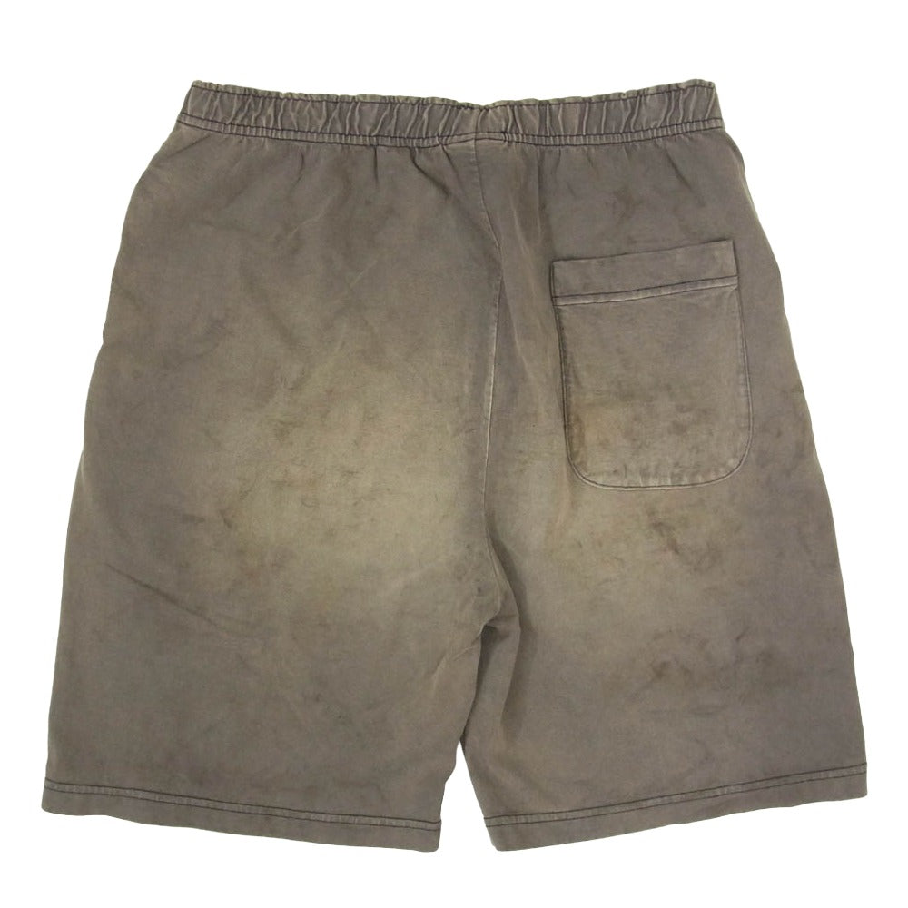 SAINT MICHAEL セントマイケル 26SS SM-MK8-0000-070 CUT SEW EASY SHORTS カットソー イージー ショーツ ショート ハーフ パンツ グレー系 M【極上美品】【中古】