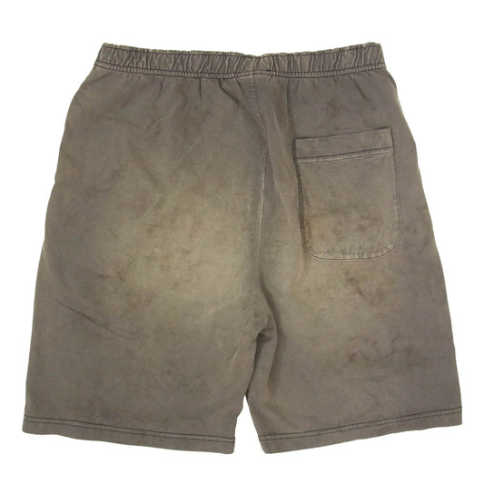 SAINT MICHAEL セントマイケル 26SS SM-MK8-0000-070 CUT SEW EASY SHORTS カットソー イージー ショーツ ショート ハーフ パンツ グレー系 M【極上美品】【中古】