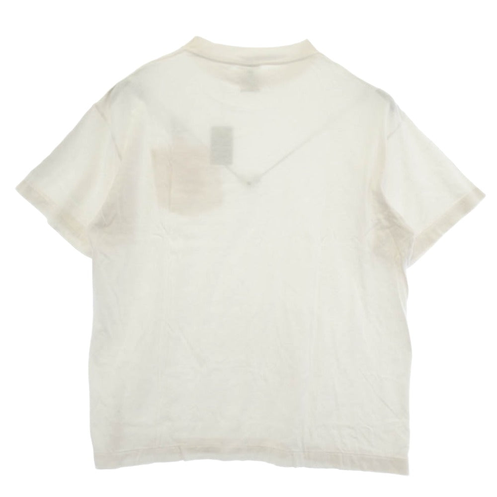SAINT MICHAEL セントマイケル 26SS SM-MK8-0000-017 POCKET_SS T-SHIRT 胸ポケット 半袖 Tシャツ Mサイズ ホワイト系 M【極上美品】【中古】