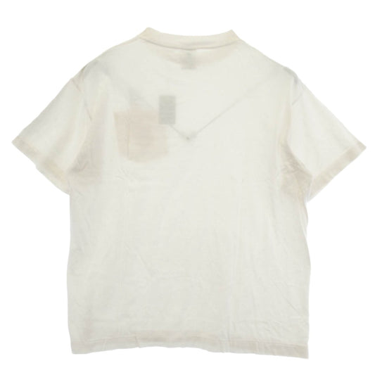 SAINT MICHAEL セントマイケル 26SS SM-MK8-0000-017 POCKET_SS T-SHIRT 胸ポケット 半袖 Tシャツ Mサイズ ホワイト系 M【極上美品】【中古】