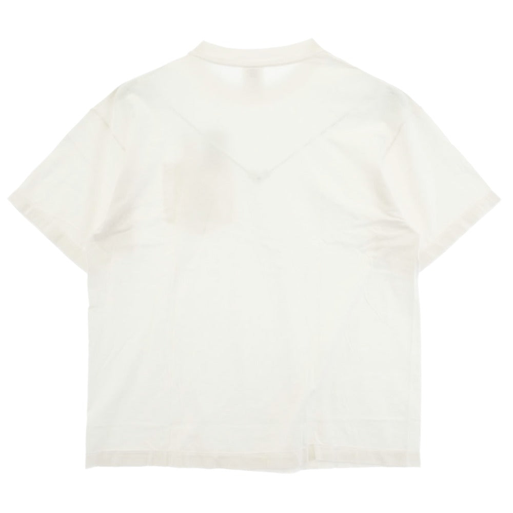 SAINT MICHAEL セントマイケル 26SS SM-MK8-0000-017 POCKET_SS T-SHIRT 胸ポケット 半袖 Tシャツ Lサイズ ホワイト系 L【極上美品】【中古】