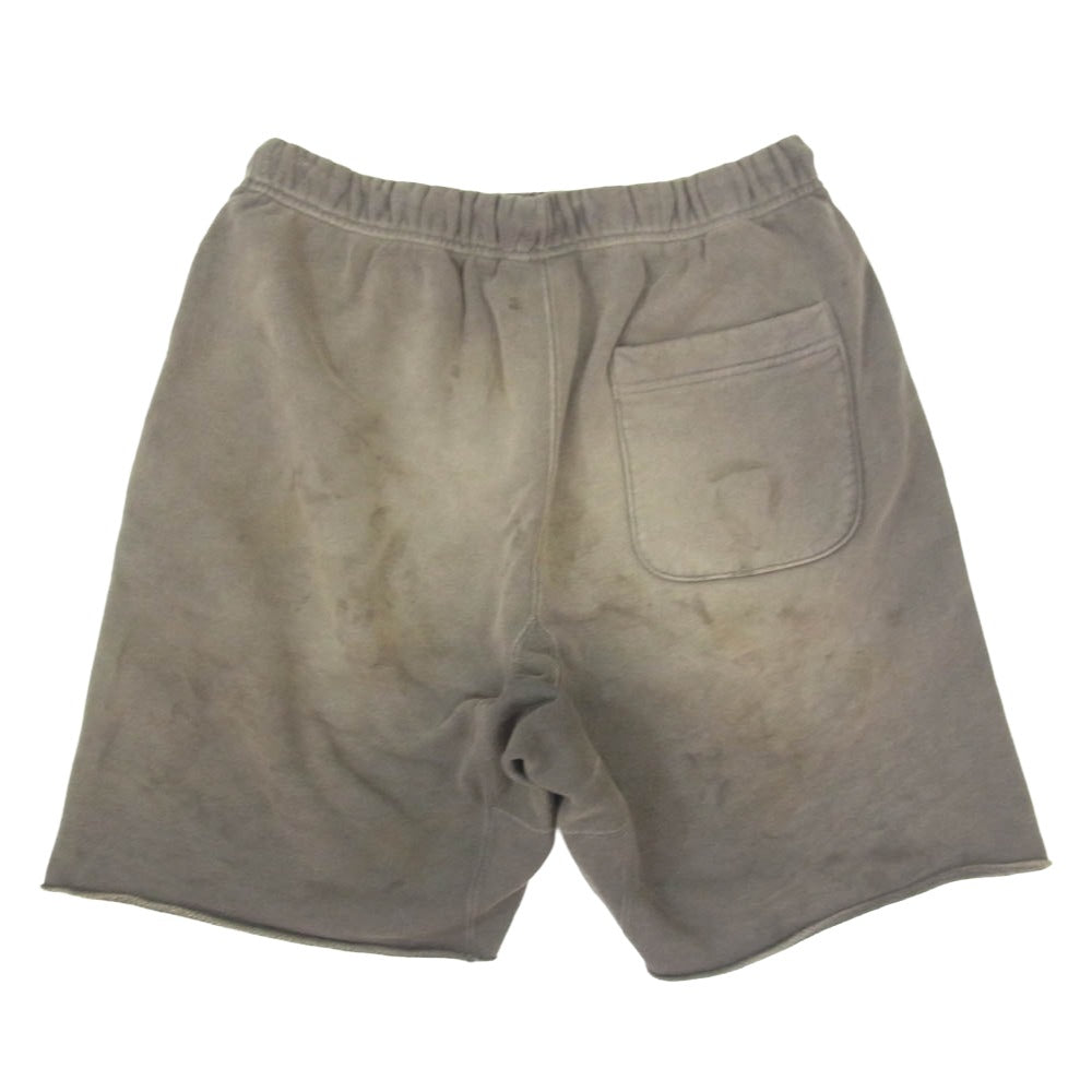 SAINT MICHAEL セントマイケル 26SS SM-MK8-0000-068 SAINT MXX SWEAT SHORTS スウェット ショーツ ショート ハーフ パンツ グレー系 M【極上美品】【中古】