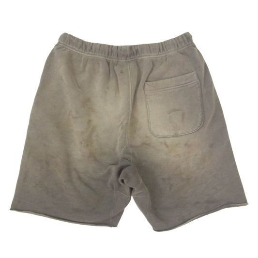 SAINT MICHAEL セントマイケル 26SS SM-MK8-0000-068 SAINT MXX SWEAT SHORTS スウェット ショーツ ショート ハーフ パンツ グレー系 M【極上美品】【中古】