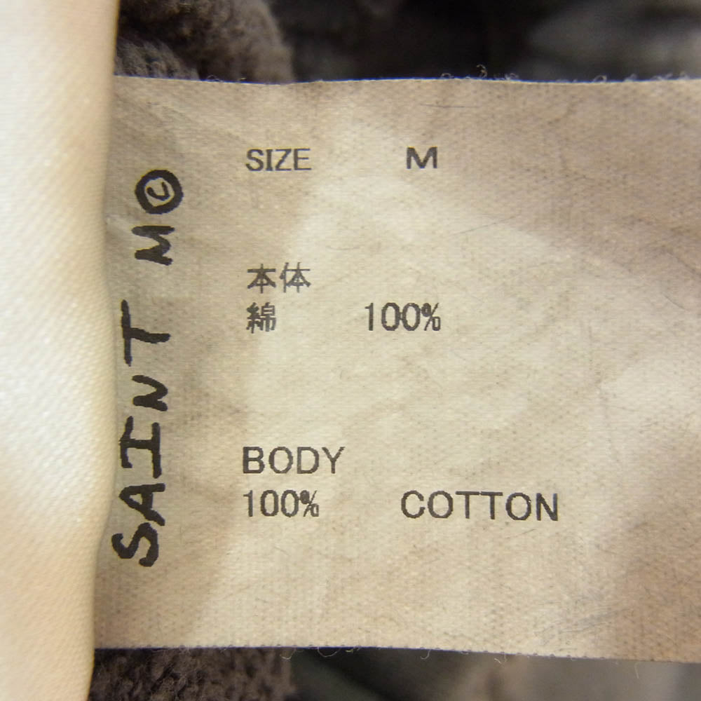 SAINT MICHAEL セントマイケル 26SS SM-MK8-0000-068 SAINT MXX SWEAT SHORTS スウェット ショーツ ショート ハーフ パンツ グレー系 M【極上美品】【中古】
