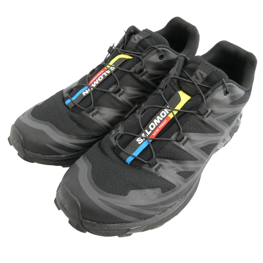 salomon サロモン 159817 XT6 トレッキング シューズ ローカット スニーカー ブラック系 28cm【中古】