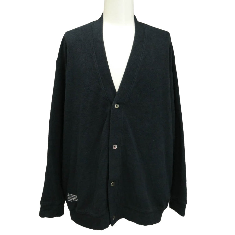 FreshService フレッシュサービス 25AW FSR253-60211 UTILITY PILE CARDIGAN SET-UP パイル カーディガン パンツ セットアップ ネイビー系 L【中古】