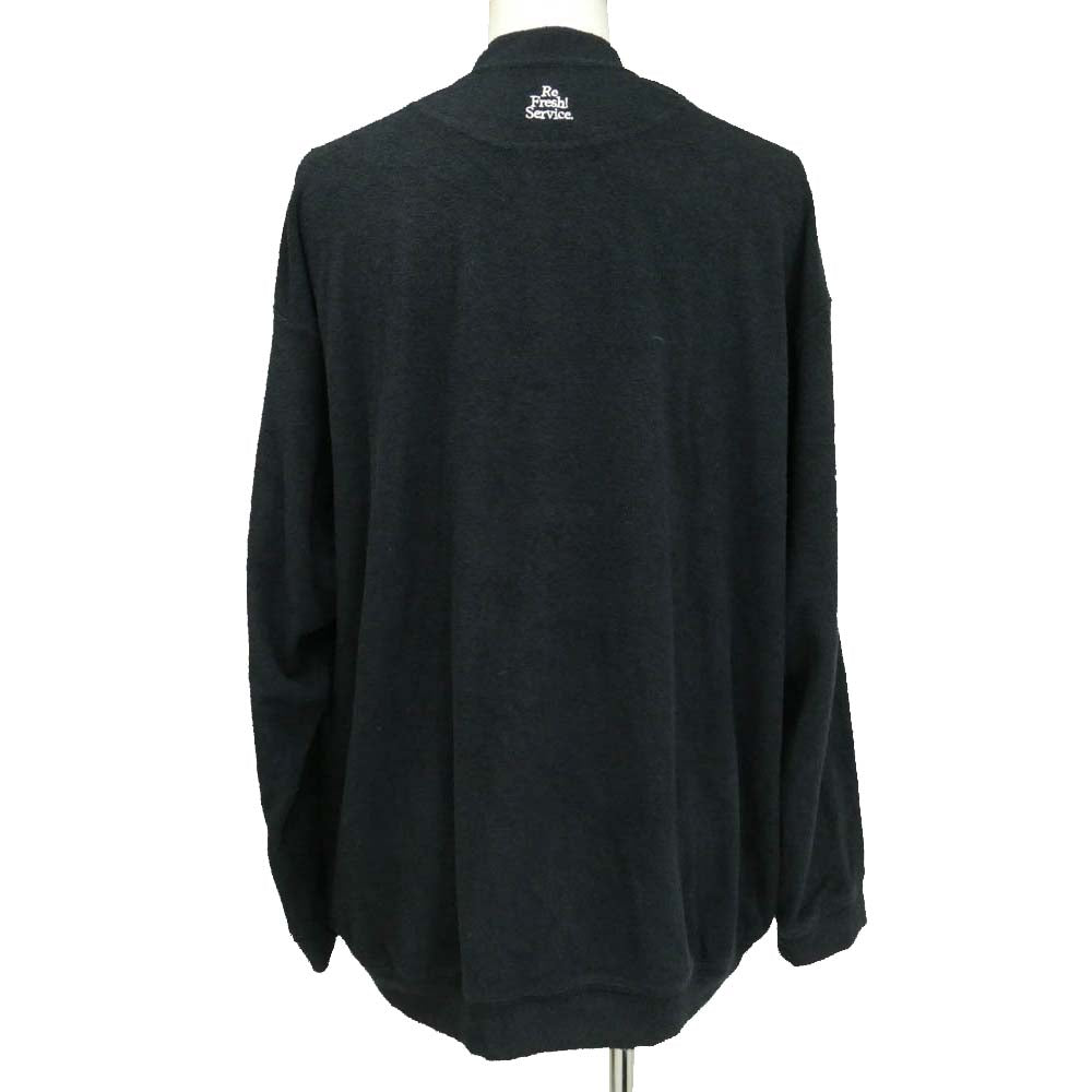 FreshService フレッシュサービス 25AW FSR253-60211 UTILITY PILE CARDIGAN SET-UP パイル カーディガン パンツ セットアップ ネイビー系 L【中古】