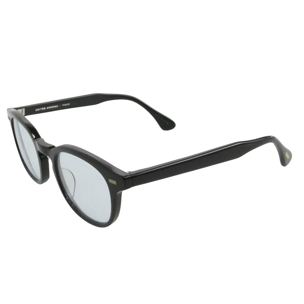金子眼鏡店 カネコオプティカル UNITED ARROWS ユナイテッドアローズ ユナイテッドアローズ別注 金子眼鏡 John ジョン アイウェア 眼鏡 メガネ サングラス ブラック系【中古】