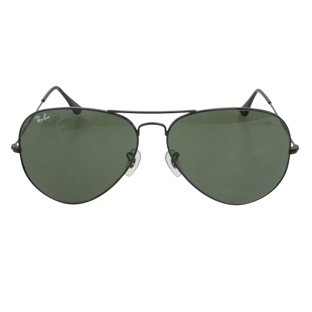 Ray-Ban レイバン RB3028 AVIATOR LARGE METAL II アビエーター アイウェア サングラス ブラック系 52□14　140【中古】