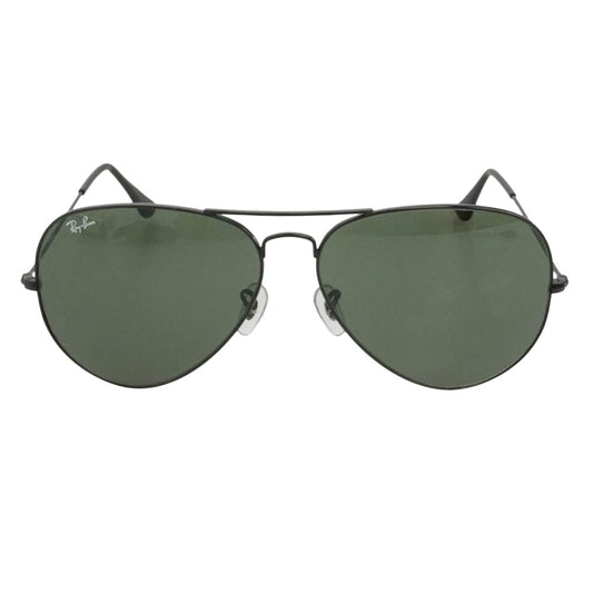 Ray-Ban レイバン RB3028 AVIATOR LARGE METAL II アビエーター アイウェア サングラス ブラック系 52□14　140【中古】