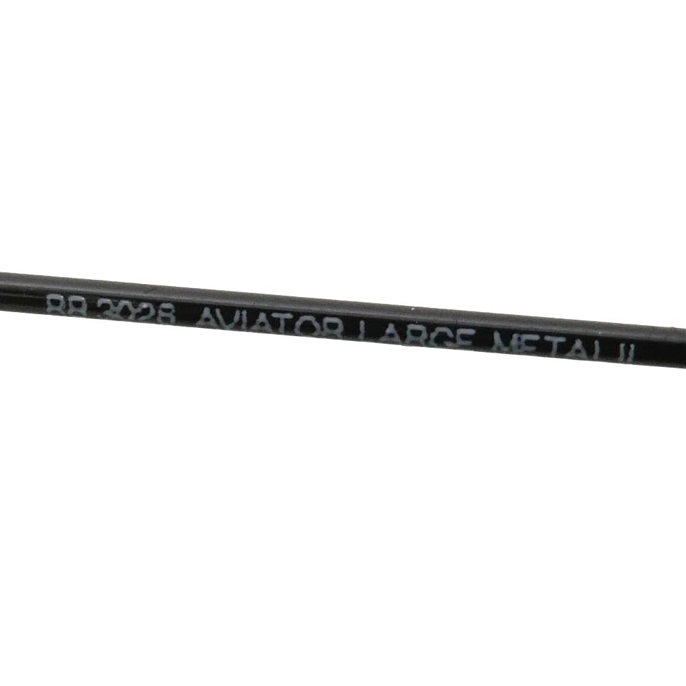 Ray-Ban レイバン RB3028 AVIATOR LARGE METAL II アビエーター アイウェア サングラス ブラック系 52□14　140【中古】