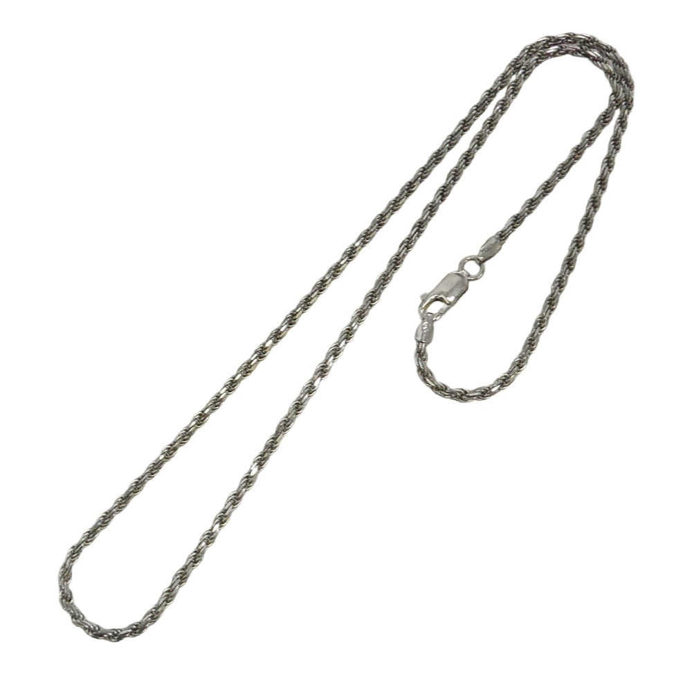 AVALANCHE アバランチ カット ロープ チェーン ネックレス シルバー系【中古】
