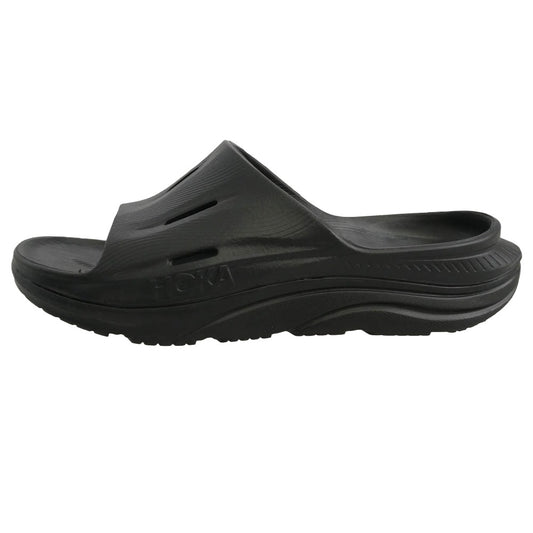 HOKA ONE ONE ホカ オネオネ 1135061 HOKA ORA RECOVERY SLIDE 3 ホカ オラ リカバリー スライド 3 サンダル ブラック系 28cm【美品】【中古】