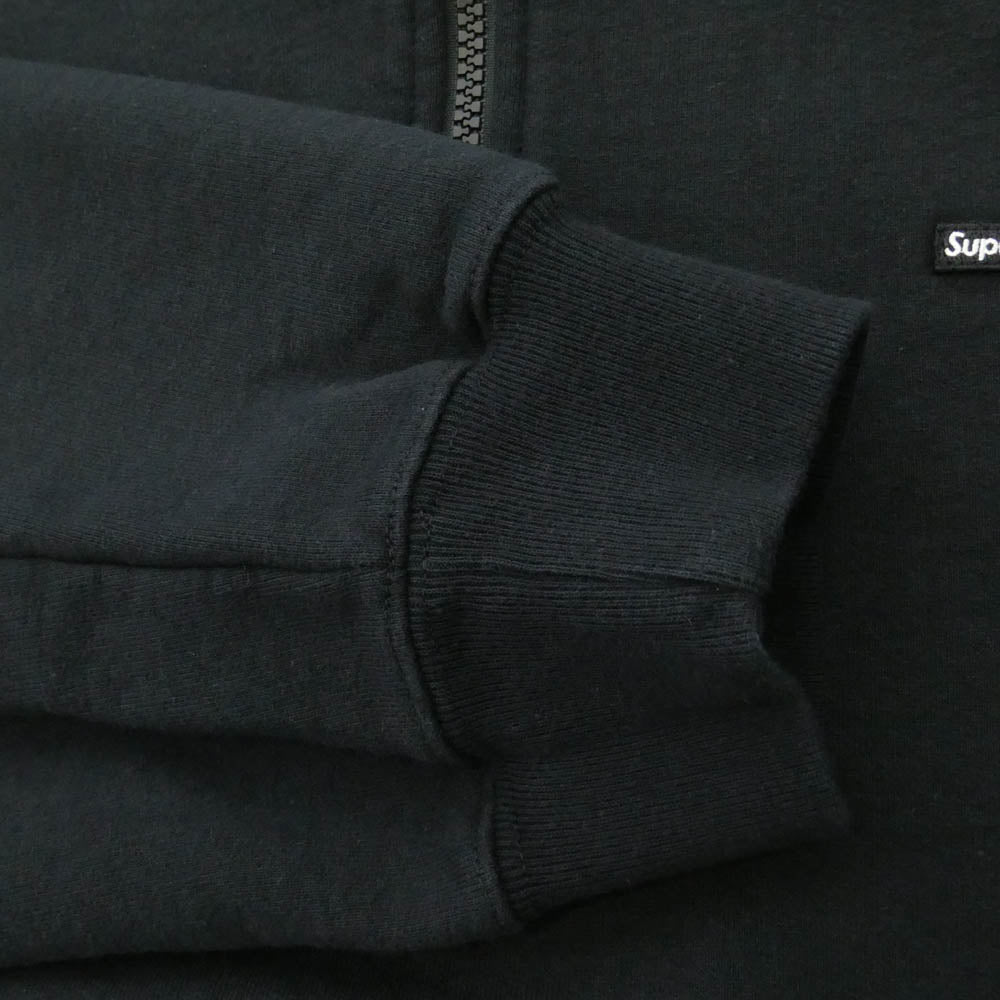 Supreme シュプリーム 25SS Small Box Half Zip Pullover スモールボックスロゴ ハーフジップ プルオーバー スウェット ブラック系 XL【中古】