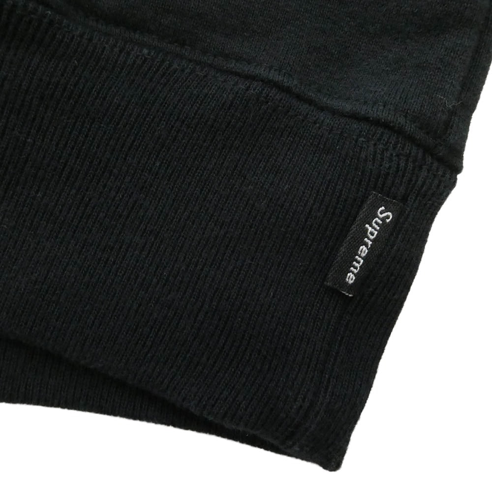 Supreme シュプリーム 25SS Small Box Half Zip Pullover スモールボックスロゴ ハーフジップ プルオーバー スウェット ブラック系 XL【中古】