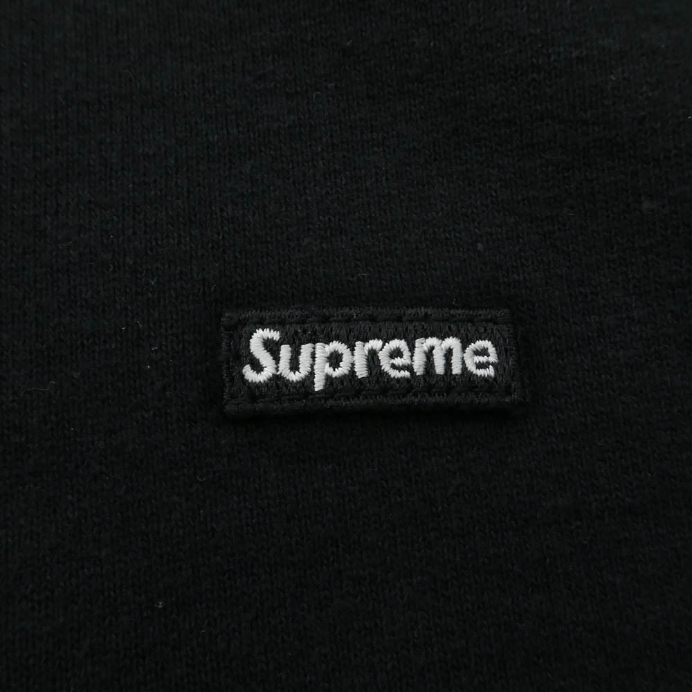 Supreme シュプリーム 25SS Small Box Half Zip Pullover スモールボックスロゴ ハーフジップ プルオーバー スウェット ブラック系 XL【中古】