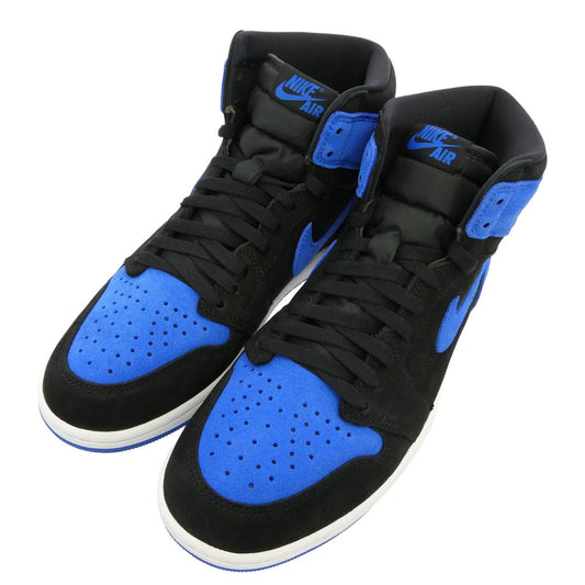 NIKE ナイキ DZ5485-042 Air Jordan 1 Retro High OG Royal Reimagined AJ1 エアジョーダン1 レトロ ハイ OG ハイカット スニーカー ブルー系 ブラック系 28.5cm【新古品】【未使用】【中古】