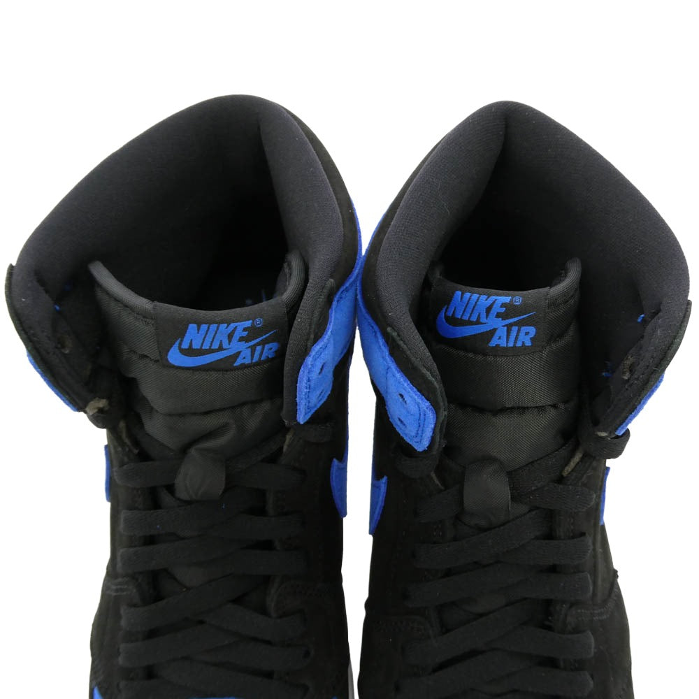 NIKE ナイキ DZ5485-042 Air Jordan 1 Retro High OG Royal Reimagined AJ1 エアジョーダン1 レトロ ハイ OG ハイカット スニーカー ブルー系 ブラック系 28.5cm【新古品】【未使用】【中古】