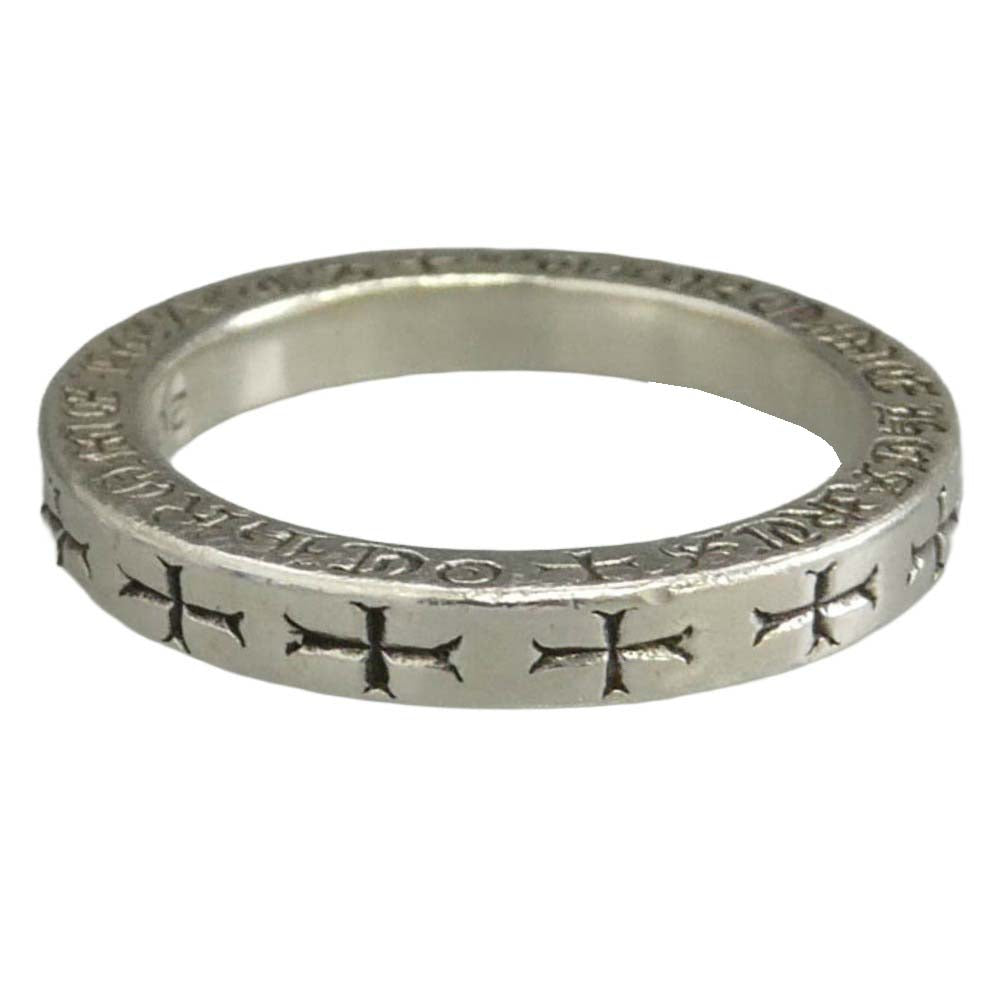 CHROME HEARTS クロムハーツ（原本無） 3mm SPACER FUCKYOU 3mm スペーサー ファックユー リング シルバー系 18号【中古】