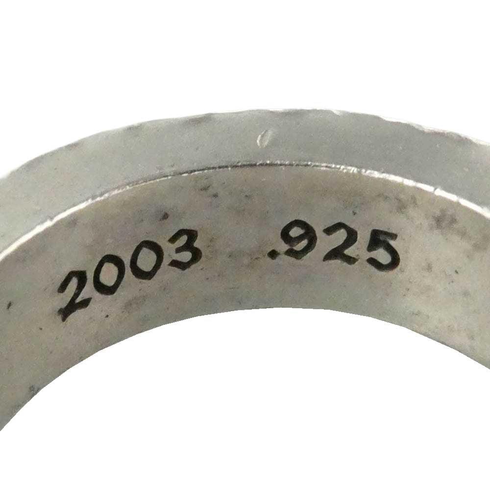 CHROME HEARTS クロムハーツ（原本無） 6mm SPACER FOREVER 6mmスペーサー フォーエバー リング シルバー系 約12.5号【中古】