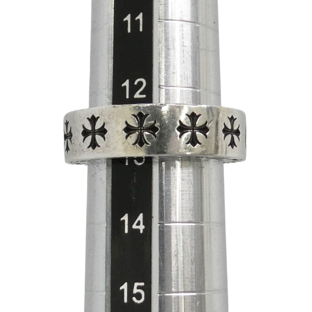 CHROME HEARTS クロムハーツ（原本無） 6mm SPACER FOREVER 6mmスペーサー フォーエバー リング シルバー系 約12.5号【中古】