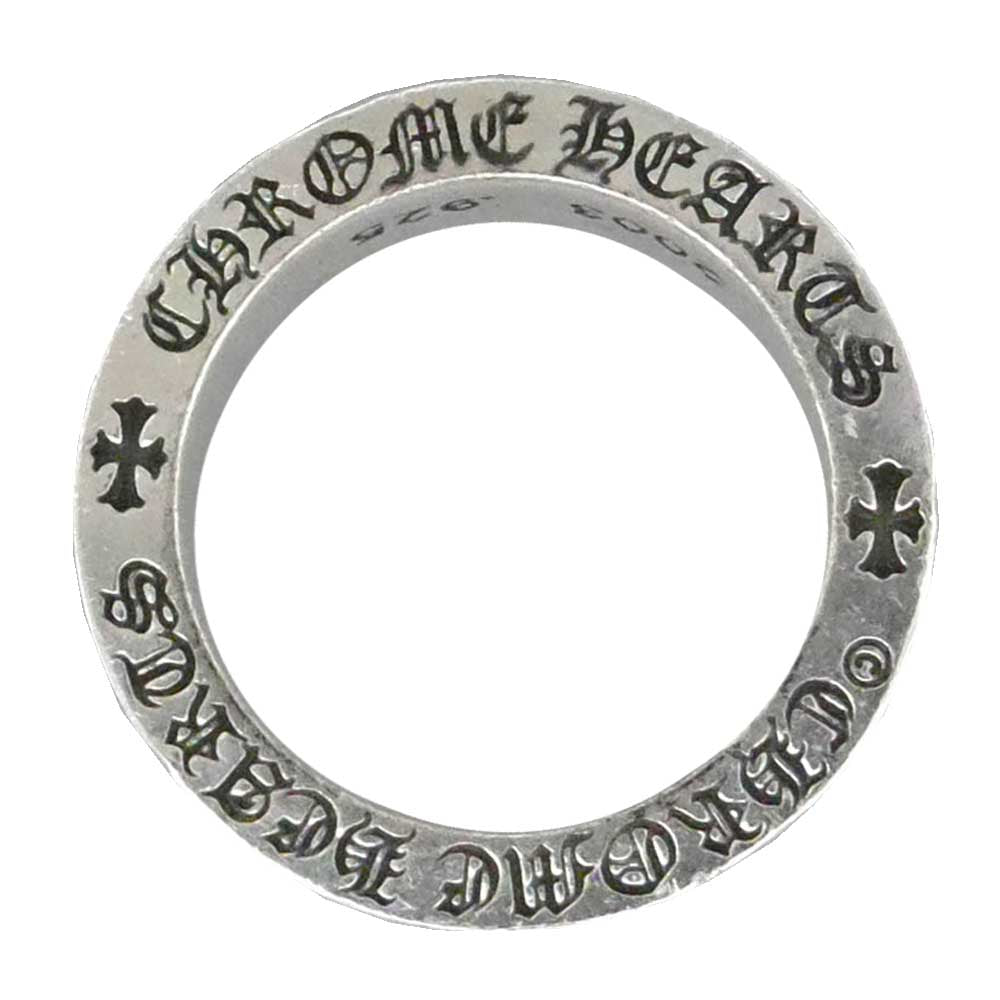 CHROME HEARTS クロムハーツ（原本無） 6mm SPACER FOREVER 6mmスペーサー フォーエバー リング シルバー系 14号【中古】
