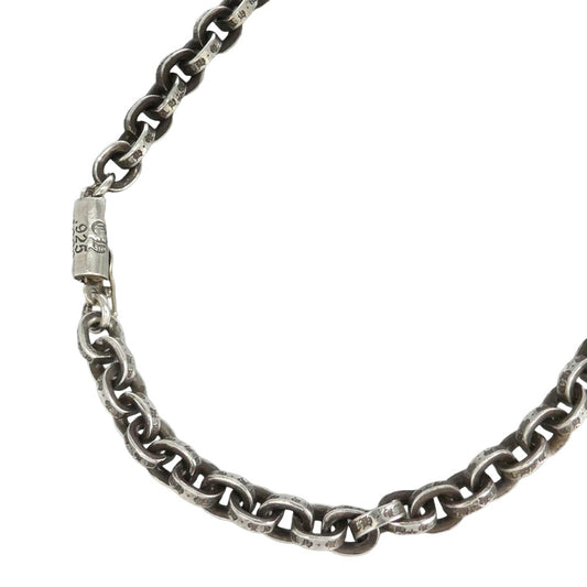 CHROME HEARTS クロムハーツ（原本無） PAPER CHAIN 18inch ペーパーチェーン 18インチ ネックレス シルバー系【中古】