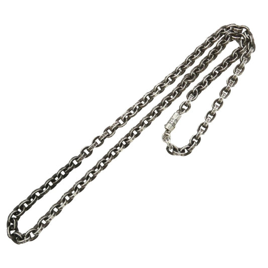 CHROME HEARTS クロムハーツ（原本無） PAPER CHAIN 18inch ペーパーチェーン 18インチ ネックレス シルバー系【中古】