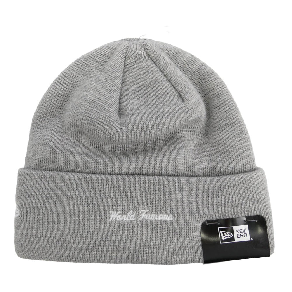 Supreme シュプリーム NEW ERA ニューエラ 24AW × New Era Box Logo Beanie ニューエラ ボックス ロゴ ビーニー ニットキャップ 帽子 グレー系【新古品】【未使用】【中古】